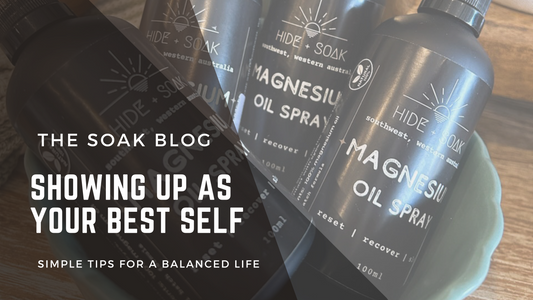 Magnesium Oil Spray showing up as your best self