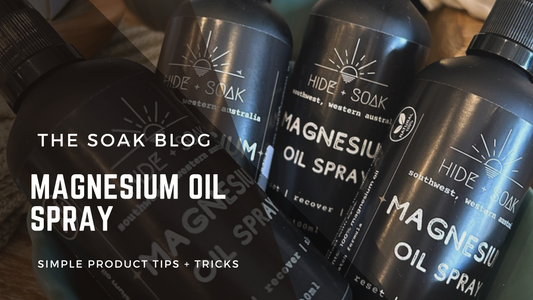 Magnesium Oil Spray | Tips & Benefits
