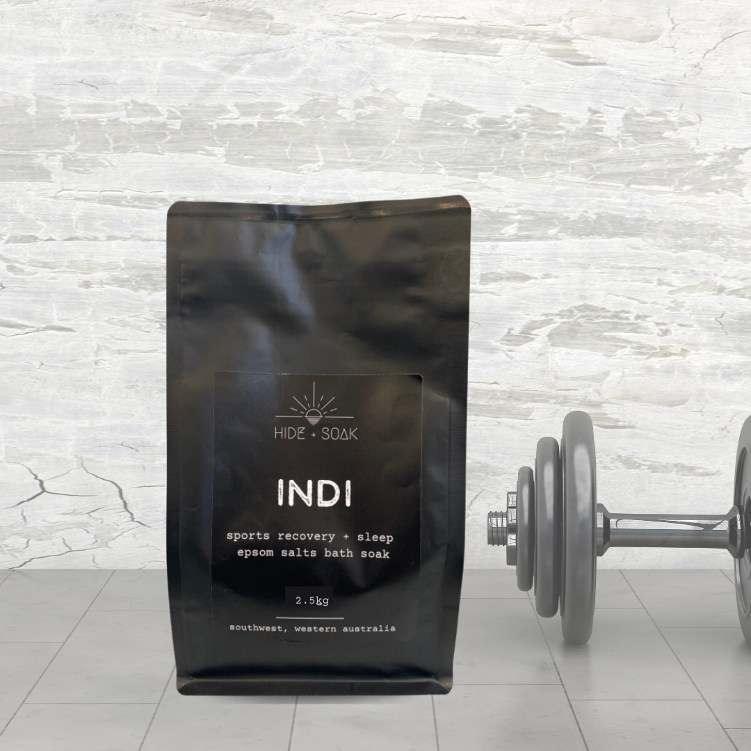 Indi - BULK BUY - Sports Recovery - Relax + Sleep Epsom Salts Bath Soak