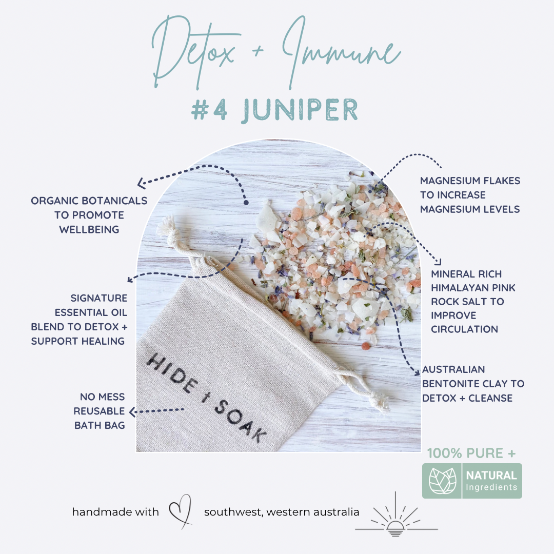 #4 Juniper // Detox Blend Bath Salts