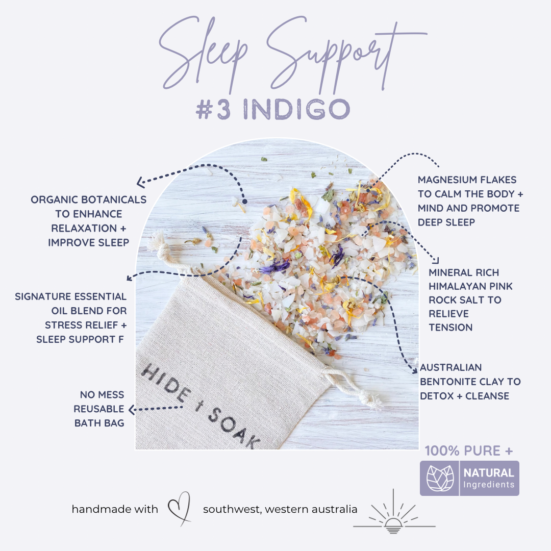 #3 Indigo // Sleep Support Bath Salts