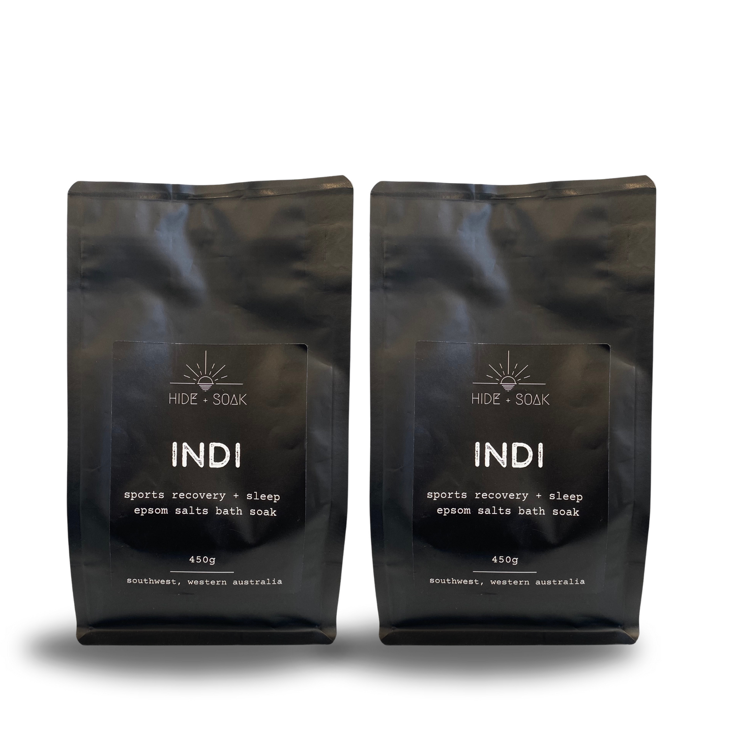 Indi - Sports Recovery - Relax + Sleep Epsom Salts Bath Soak | 450g
