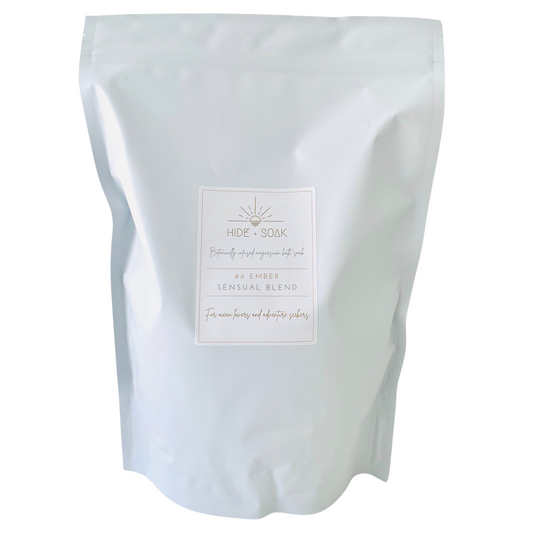 #6 Ember - BULK BUY - Sensual Blend - Magnesium Bath + Foot Salts