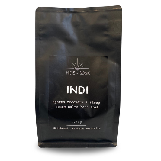 Indi - BULK BUY - Sports Recovery - Relax + Sleep Epsom Salts Bath Soak
