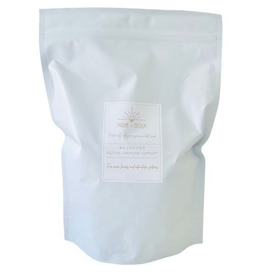 #4 Juniper - BULK BUY - Detox + Immune Support - Magnesium Bath + Foot Salts
