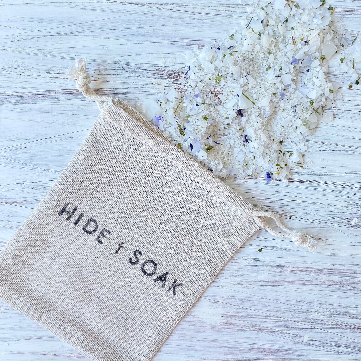 Hide + Soak Bath Bag Small